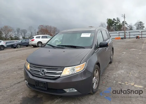 2012 Honda Odyssey Touring/Touring Elite из США, поврежденный, VIN 5FNRL5H91CB136268